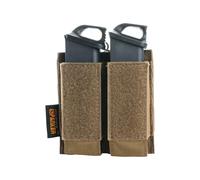 EXCELLENT ELITE SPANKER - Bolsa táctica para revistas con Doble/Triple Pistola Abierta (Doble marrón)...