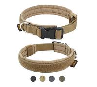 EXCELLENT ELITE SPANKER Collar de Perro de Nylon Ajustable del Entrenamiento de la Hebilla de liberación rápida de Peso Ligero No-Choke para Perros pequeños y medianos(COB-XS)
