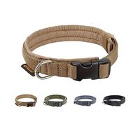 EXCELLENT ELITE SPANKER Collar de Perro de Nylon Ajustable para Perros pequeños Mascota Suave Acolchado Collar de Perro(COB-XS)
