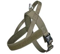 EXCELLENT ELITE SPANKER No Pull Dog Harness Arnés Acolchado Ajustable de Nylon arnés para Perros pequeños arnés para Perros de Paseo arnés para Perros para la formación de Correr(RGN-M)