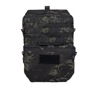 EXCELLENT ELITE SPANKER Paquete de hidratación táctica MOLLE para vejiga de Agua de hidratación 3L Accesorio de Chaleco Molle (Multicam Negro)
