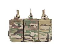 EXCELLENT ELITE SPANKER Portacargador Simple/Doble/Triple, Molle mag Pouch para Cargadores De Carabina M4/M16/AR/AK (Triple, MC)