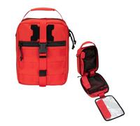 EXCELLENT ELITE SPANKER Rip Away - Bolsa táctica para primeros auxilios IFAK para camping, caza, familia y actividades al aire libre, rojo