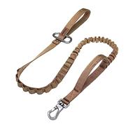 EXCELLENT ELITE SPANKER Táctica Bungee Dog Leash Militar Ajustable Correa de Perro de liberación rápida elástica Correa de Cuerda con 2 asa de Control(COB)
