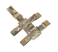 EXCELLENT ELITE SPANKER Tactical Drop Leg Holster Plataforma de Pierna de caída Ajustable Módulo Molle Bolsa Universal para Pierna Izquierda/Derecha(Camuflaje)
