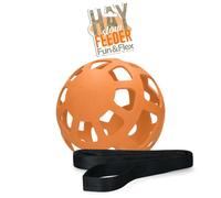 Excellent - Hay Slowfeeder Fun&Flex Ø 22 cm - Red para heno Caballos - Comedero Lento Caballos - contra el deterioro del establo - hasta 1 kg de heno - Verde