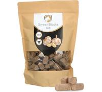 Excellent Horse Sweet Garlic Blocks - 1 kg - Caramelos de caballo - Sin azúcar - Caballos - Sabor a ajo - Blocks - Recompensas