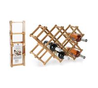 Excellent Houseware Botellero de bambú para 10 botellas referencia 784230710