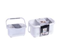 Excellent Houseware Escurrecubiertos Blanco 23 x 12,5 x 12 cm