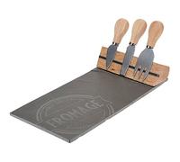 Excellent Houseware Tabla de quesos con 4 Cuchillos