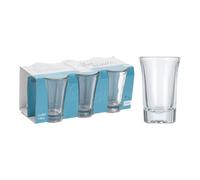 EXCELLENT HOUSEWARE Vasos Largos de la Marca Modelo Set de Vasos de Chupito Cristal 40 ml (6 Unidades)