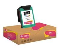 Excellent Print 343 Compatible Cartuchos de Tinta para HP Officejet 100 Photosmart 2573 2575 8050