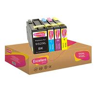 Excellent Print 932XL 933XL 932 XL 933 XL Compatible Cartuchos de Tinta para HP OfficeJet 7510 6600 6100 7110
