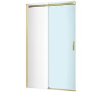 Excellent Rols puerta de ducha 100 cm corredera oro brillante/vidrio transparente KAEX.2612.1000.LP1/2.GL