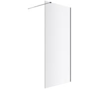 Excellent Vidoq mampara de ducha walk-in 110 cm cromo brillante/vidrio transparente KAEX.1512.1085.2000.06.01