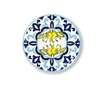 Excelsa Amalfi Juego de 6 Platos para Pizza, Porcelana, Multicolor