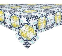 Excelsa Amalfi - Mantel Rectangular, 140 x 240 cm, algodón, poliéster, Lavable en Lavadora