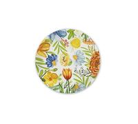 Excelsa Blooming - Juego de 6 platos de pizza, diámetro 31 cm, porcelana, multicolor