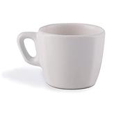 Excelsa Eclipse - Juego de 1 Taza de café, cerámica, Color Blanco