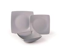 Excelsa Eclipse Vajilla Piezas, Cerámica, Gris, 18 pezzi