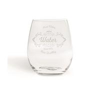 Excelsa Fine Quality Vaso Agua, Vidrio, Transparente, 8 x 8 x 10 cm