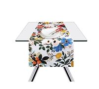 Excelsa Fiori Frida - Camino de Mesa, 100% algodón, 140 x 45 cm (64977)