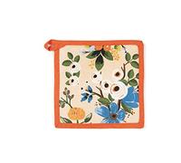Excelsa Flores Frida Presina de Cocina, 20 x 20, Forro 100% algodón, Relleno de poliéster
