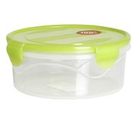Excelsa Freshness Recipiente Redondo 450 ml, plástico, Verde, 13 x 13 x 6 cm