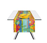 Excelsa Gipsy Soul - Mantel para Mesa (100 % algodón, 140 x 45 cm)