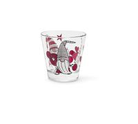 Excelsa Gnome Sweet Gnome - Juego de 6 vasos de agua, cristal, capacidad: 250 ml