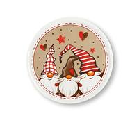Excelsa Gnomo - Juego de 6 platos Panettone, diámetro 31 cm, porcelana, (66077)