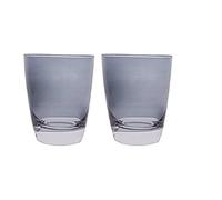 Excelsa Happy Color Gris 2pieza(s) taza y tazón - Taza/vaso (Establecer, Gris, Vidrio, 2 pieza(s))