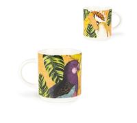 Excelsa Havana - Juego de 6 tazas de café expreso, porcelana, capacidad 100 ml, multicolor