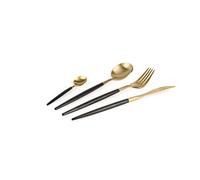 Excelsa Japan Gold - Cubertería de 24 piezas, acero inoxidable 18/10