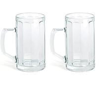 Excelsa Jarra de Cerveza, Cristal, Transparente (Paquete de 2)