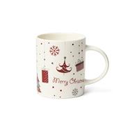 Excelsa, Juego de 4 Mug Merry Christmas, 30 cl (66073)