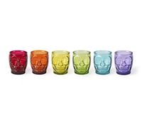 Excelsa Juego de 6 vasos Calavera Multi