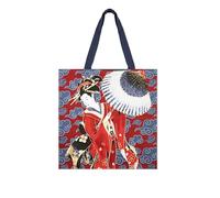 Excelsa Kimono - Bolso Shopper, Tote Bag, 41,5 x 41,5 cm, parte delantera 100% algodón, lavable en lavadora