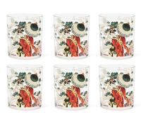 Excelsa Kimono - Juego de 6 vasos, cristal, capacidad 250 ml.
