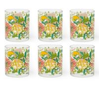Excelsa La Via della Seda - Juego de 6 vasos, cristal, capacidad 250 ml.