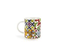 Excelsa Lisboa - Juego de 4 tazas de porcelana New Bone China, capacidad 300 ml.