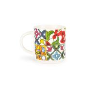 Excelsa Lisbona - Juego de 6 tazas de café expreso, porcelana, capacidad 100 ml, multicolor