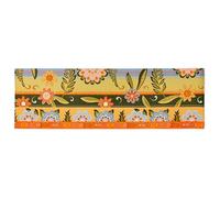 Excelsa Living - Alfombra de pasillo decorativa, multicolor, tejido Jacquard, poliéster chenilla, algodón, antideslizante, para cocina y baño (Gipsy Soul, 180 x 55 cm)