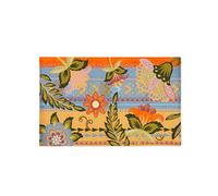 Excelsa Living - Alfombra de pasillo decorativa, multicolor, tejido jacquard, poliéster chenilla, algodón, antideslizante, para cocina y baño, modelo Gipsy Soul, 75 x 45 cm
