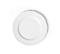 Excelsa Mademoiselle Plato de Frutas, Porcelana, Color Blanco, 21 x 21 x 1,5 cm