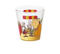 Excelsa Mordillo Vaso, Cristal, Multicolor, 8 x 8 x 9 cm