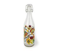 Excelsa New Delhi - Botella de agua de 1 litro de cristal con junta