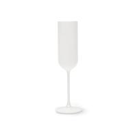 Excelsa Nordic - Juego de 6 copas blancas, cristal pulverizado, capacidad 210 ml.