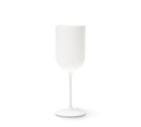 Excelsa Nordic - Juego de 6 copas blancas, cristal pulverizado, capacidad 410 ml.