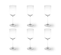 Excelsa Nordic - Juego de 6 copas transparentes, cristal, capacidad 320 ml.